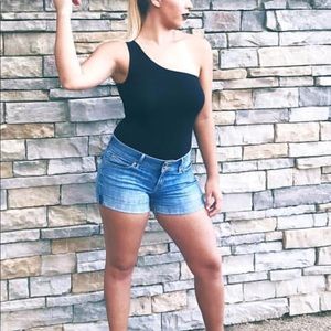 forever 21 one shoulder bodysuit never worn!